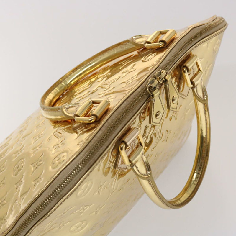 【日本直送】路易威登 Monogram Miroir Alma GM 手提包 金色 M95274 LV 正品 47396SV-5