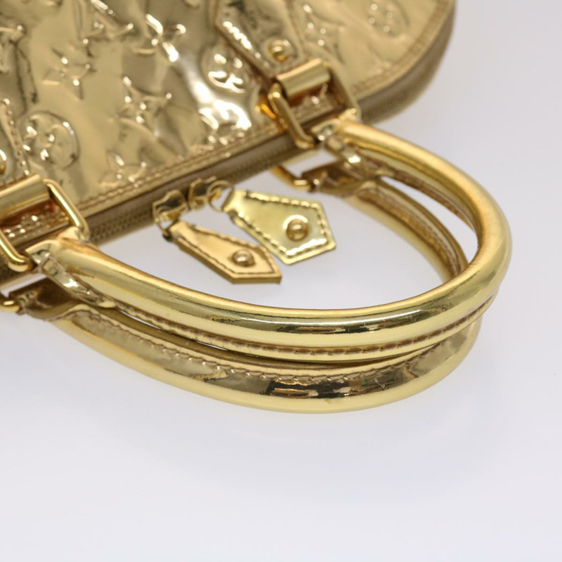 【日本直送】路易威登 Monogram Miroir Alma GM 手提包 金色 M95274 LV 正品 47396SV-7