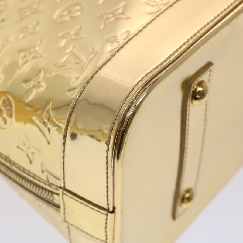 【日本直送】路易威登 Monogram Miroir Alma GM 手提包 金色 M95274 LV 正品 47396SV-14
