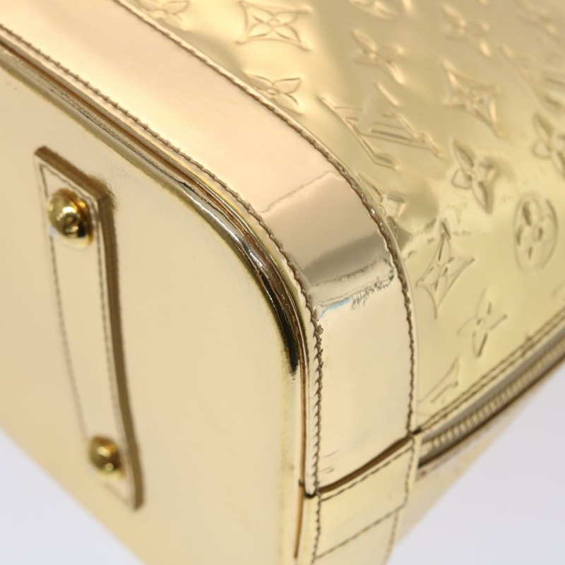 【日本直送】路易威登 Monogram Miroir Alma GM 手提包 金色 M95274 LV 正品 47396SV-15