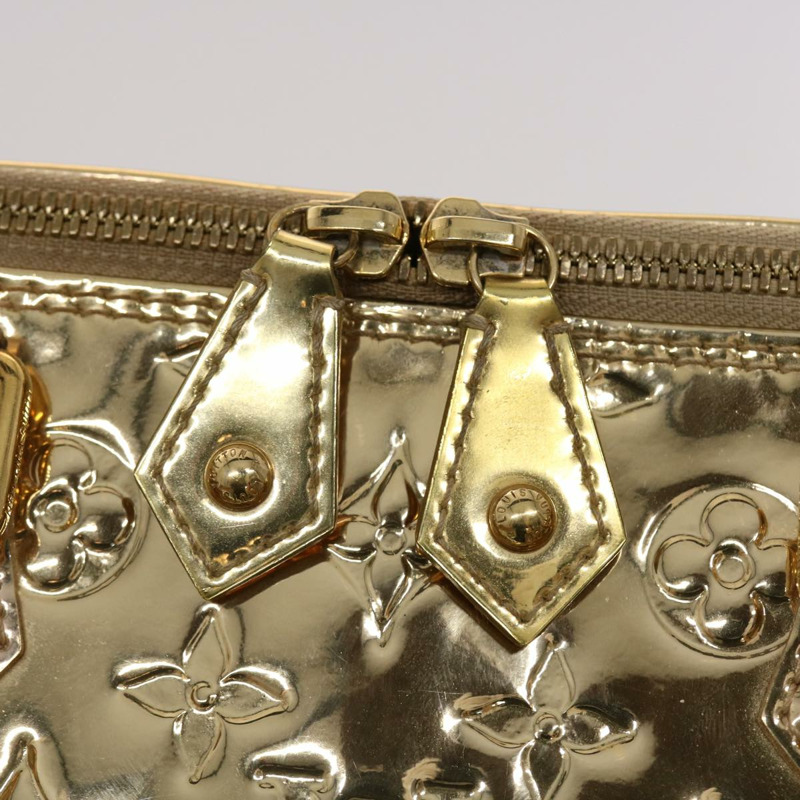 【日本直送】路易威登 Monogram Miroir Alma GM 手提包 金色 M95274 LV 正品 47396SV-17