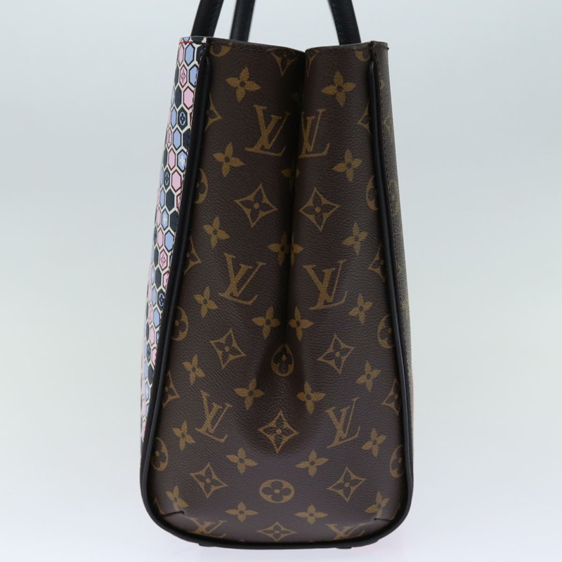 【日本直送】路易威登 Monogram Kimono MM 手提包 紅色/海軍藍 M42850 LV 正品 74277SM-2