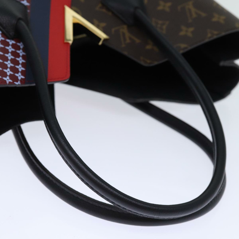 【日本直送】路易威登 Monogram Kimono MM 手提包 紅色/海軍藍 M42850 LV 正品 74277SM-6