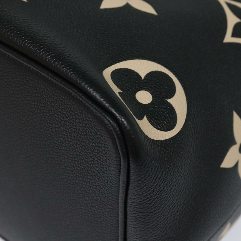 【日本直送】路易威登 Monogram Empreinte Neo Noe 包款黑色米色 M45497 LV 正品 81142SM-14