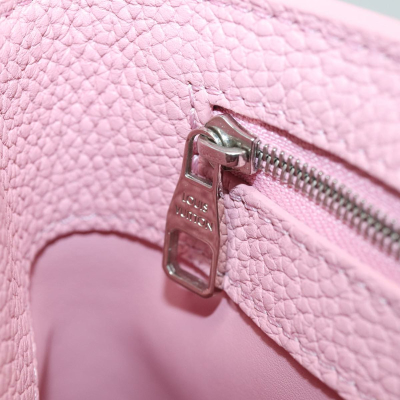 【日本直送】路易威登 Capusine BB 手提包 Taurillon 皮革 2way 紅色粉紅色正品 81113SAM-23