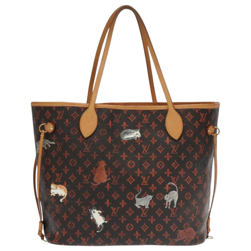 【日本直送】路易威登 Catgram Neverfull MM 手提包 M44441 LV 正品 101672SM-1