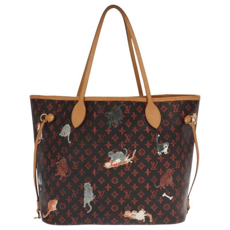 【日本直送】路易威登 Catgram Neverfull MM 手提包 M44441 LV 正品 101672SM-12