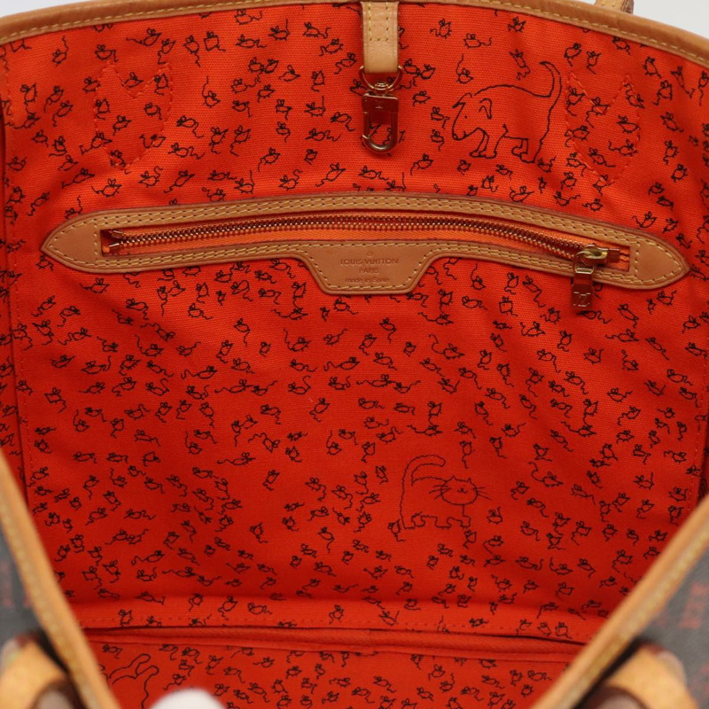 【日本直送】路易威登 Catgram Neverfull MM 手提包 M44441 LV 正品 101672SM-19
