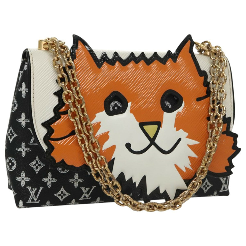 【日本直送】路易威登 Catgram Cat Pochette 單肩包 黑色 M52935 LV 正品 101677SAM-0