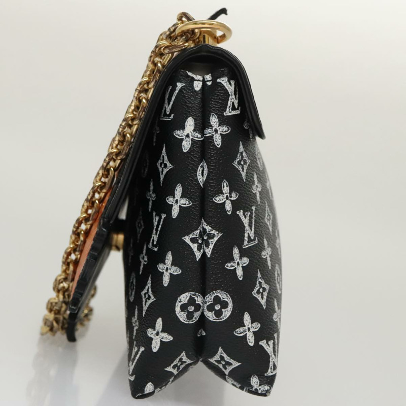 【日本直送】路易威登 Catgram Cat Pochette 單肩包 黑色 M52935 LV 正品 101677SAM-2
