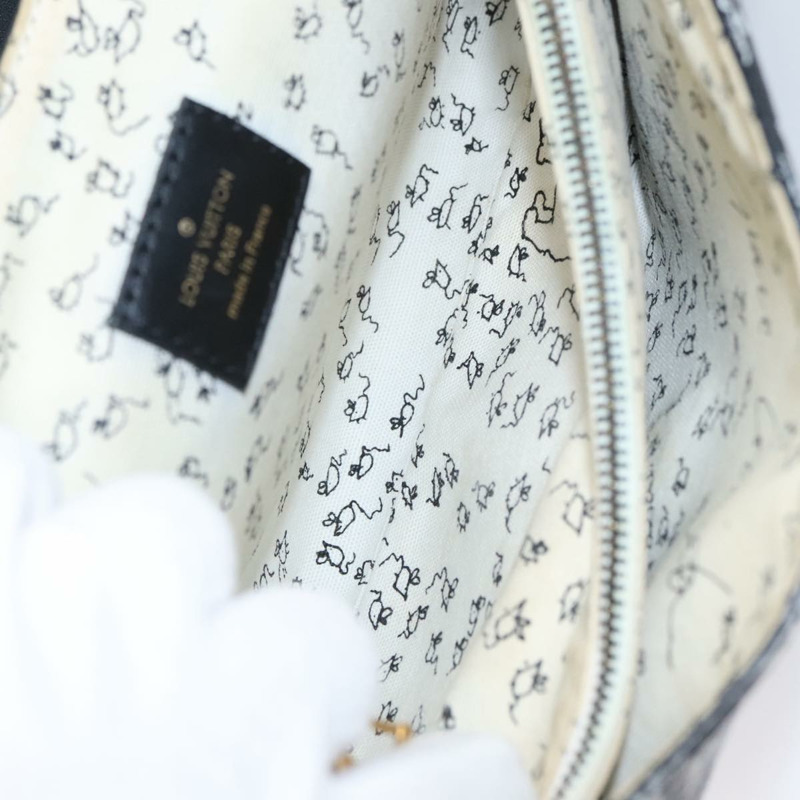 【日本直送】路易威登 Catgram Cat Pochette 單肩包 黑色 M52935 LV 正品 101677SAM-9