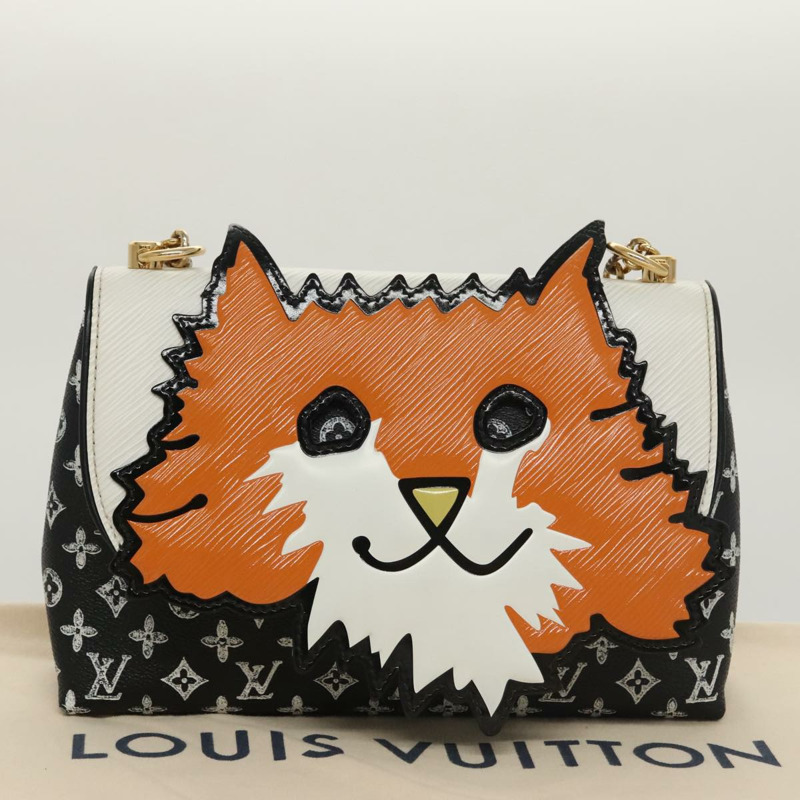 【日本直送】路易威登 Catgram Cat Pochette 單肩包 黑色 M52935 LV 正品 101677SAM-11