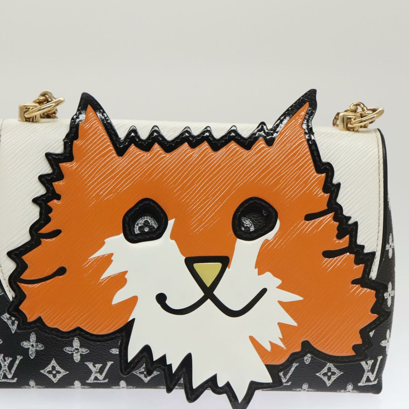 【日本直送】路易威登 Catgram Cat Pochette 單肩包 黑色 M52935 LV 正品 101677SAM-19