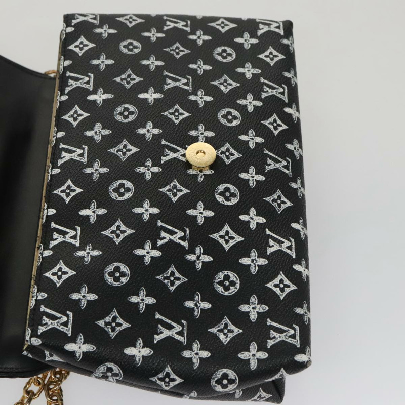 【日本直送】路易威登 Catgram Cat Pochette 單肩包 黑色 M52935 LV 正品 101677SAM-23