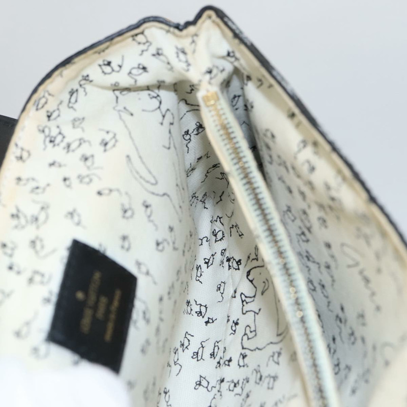 【日本直送】路易威登 Catgram Cat Pochette 單肩包 黑色 M52935 LV 正品 101677SAM-27