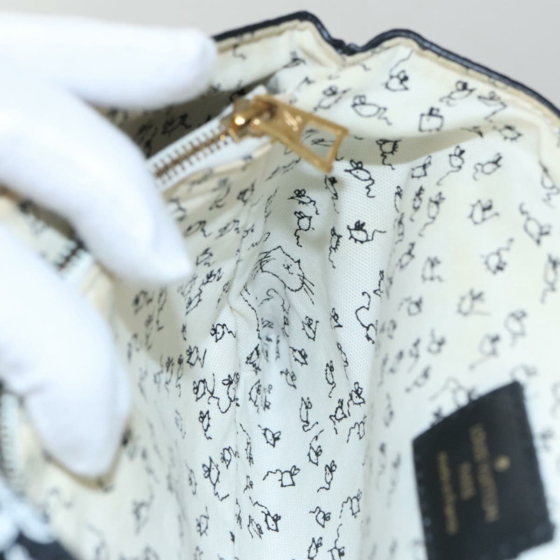 【日本直送】路易威登 Catgram Cat Pochette 單肩包 黑色 M52935 LV 正品 101677SAM-28