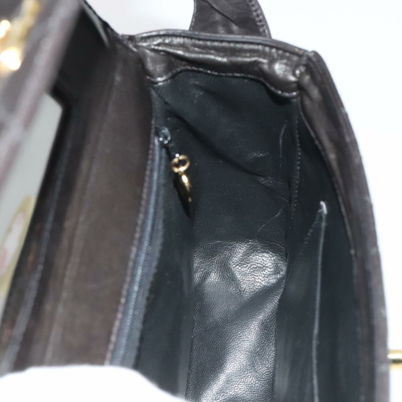 【日本直送】香奈兒 (CHANEL) Matelasse 羊皮單肩包，黑色，金色雙C標誌，正品編號 104998SAV-21