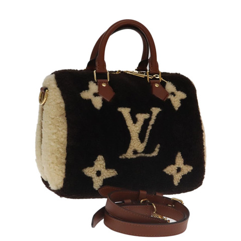 路易威登 Monogram Teddy Speedy Bandouliere 25 兩用包 M55422 正品 106300SM