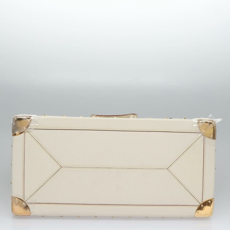 【日本直送】路易威登 Suhari Extravagan 手提包 白色皮革 M91803 LV 正品 115974SM-8