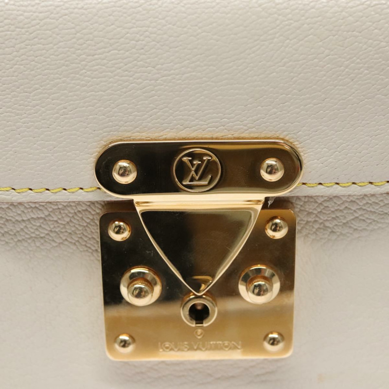 【日本直送】路易威登 Suhari Extravagan 手提包 白色皮革 M91803 LV 正品 115974SM-14