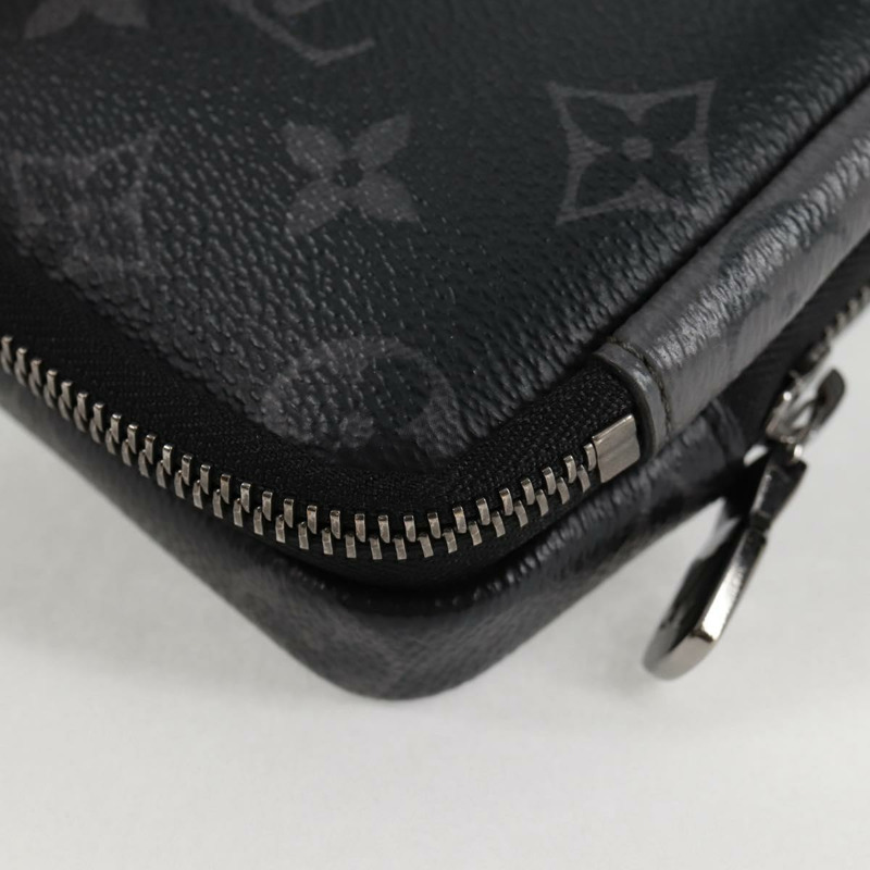 【日本直送】路易威登 Monogram Eclipse 雙手機包 灰色 M69534 LV Auth BA1275SAV-17