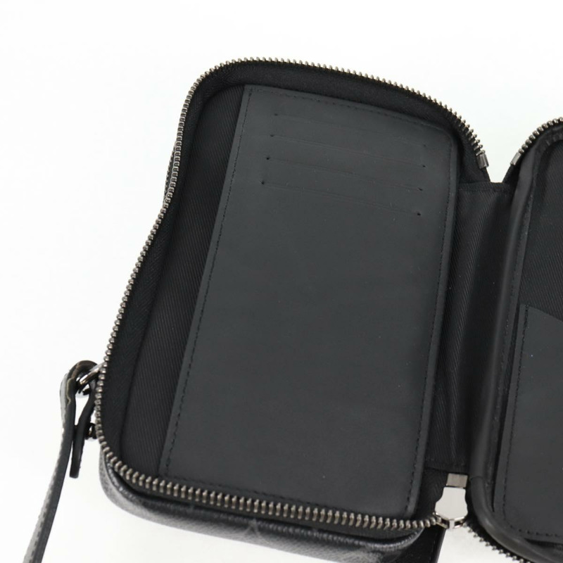 【日本直送】路易威登 Monogram Eclipse 雙手機包 灰色 M69534 LV Auth BA1275SAV-18