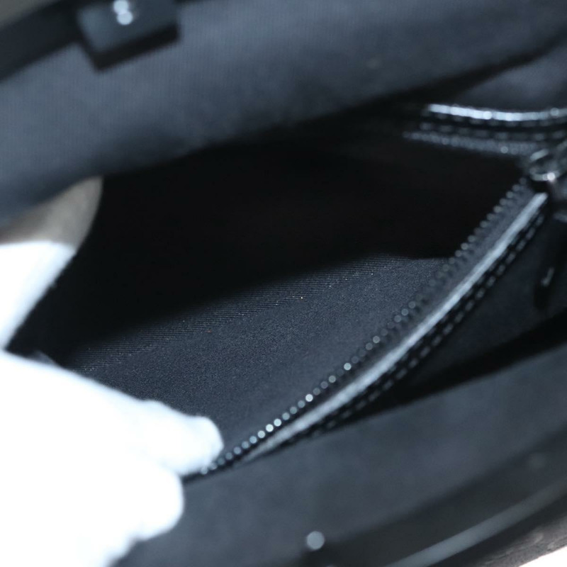 【日本直送】GUCCI GG帆布竹節按扣手提包 黑色 正品 119629V-21