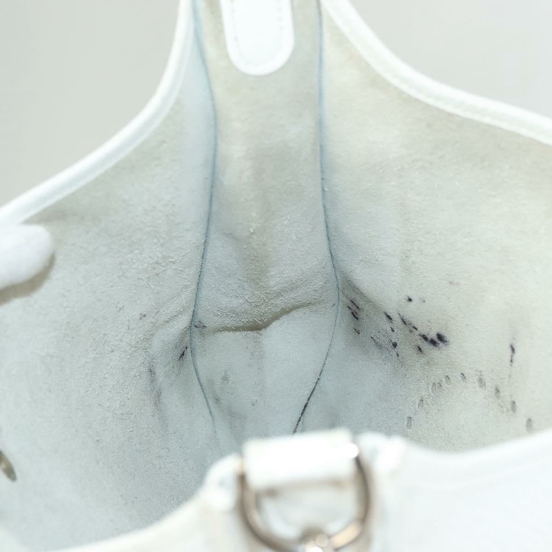 【日本直送】愛馬仕 Evelyn 1 GM 單背包，Togo 皮革，白色，正品 BA2943SAM-17