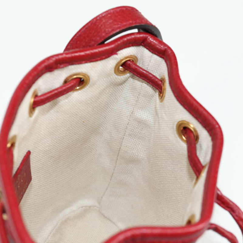 【日本直送】GUCCI Micro GG Supreme Doraemon 聯名款手提包 PVC 米色 金色 正品 132450SAM-18