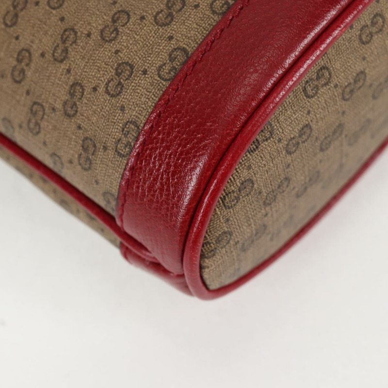 【日本直送】GUCCI Micro GG Supreme哆啦A夢聯名手提包 PVC 米色 647801 正品 135552SAM-9