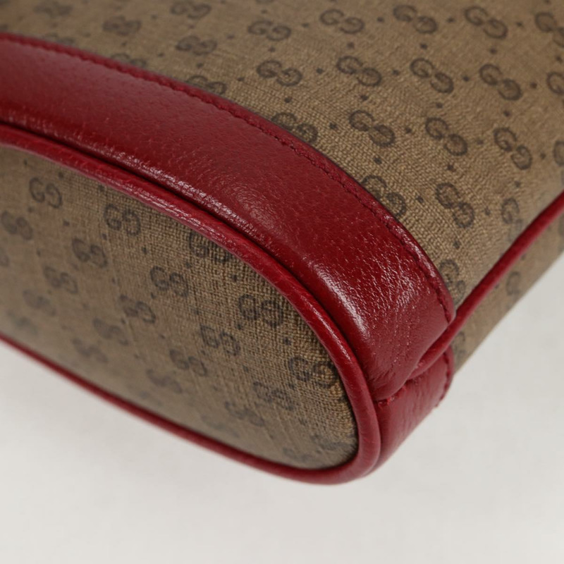 【日本直送】GUCCI Micro GG Supreme哆啦A夢聯名手提包 PVC 米色 647801 正品 135552SAM-16