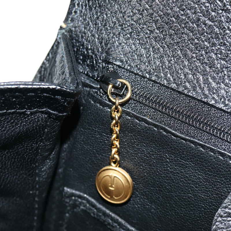 【日本直送】GUCCI 竹節手提包 皮革 黑色 金色 001 1781 1577 0 Auth 137706V-21