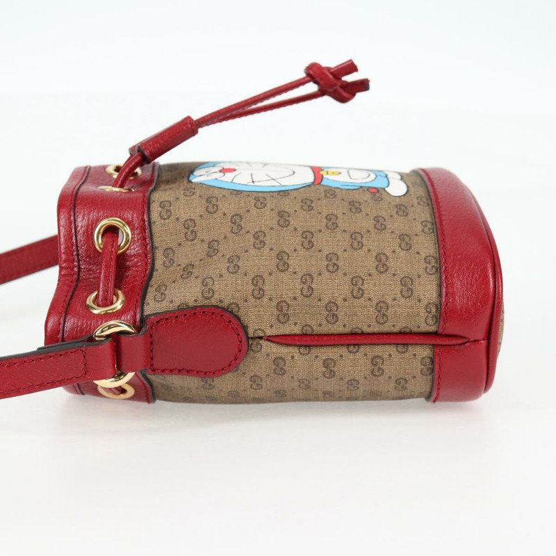 【日本直送】GUCCI Micro GG Supreme Doraemon 聯名手袋 PVC 米色 647801 正品 138992SAM-2