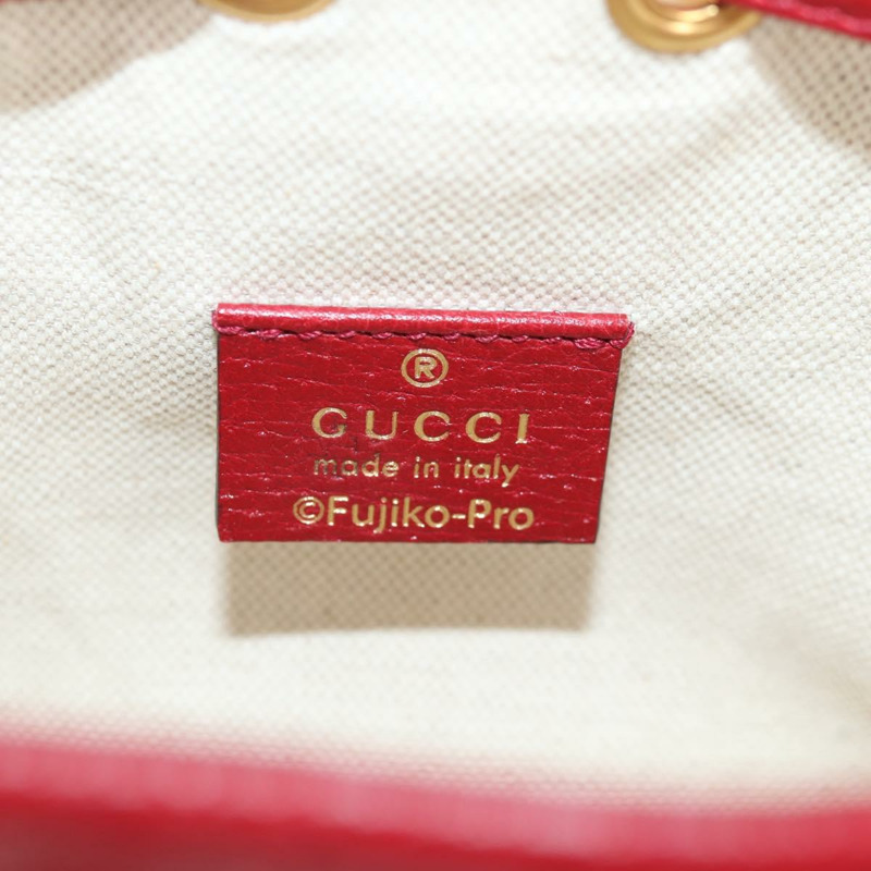 【日本直送】GUCCI Micro GG Supreme Doraemon 聯名手袋 PVC 米色 647801 正品 138992SAM-18