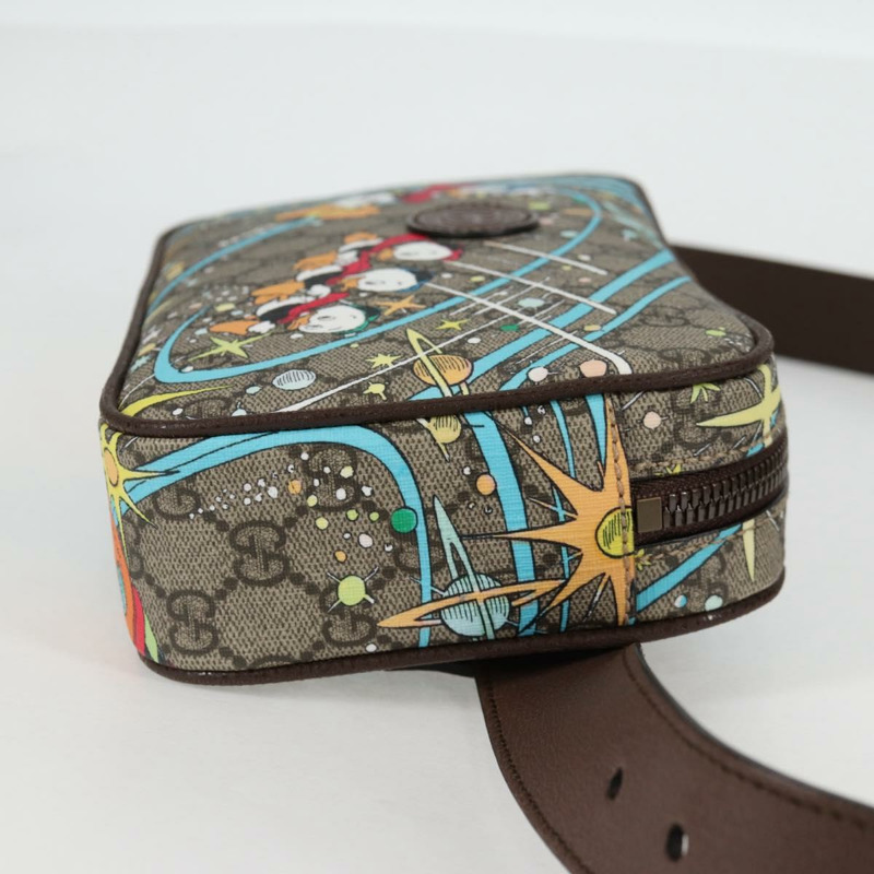 【日本直送】GUCCI GG Supreme Disney 聯名腰包 PVC 米色 602695 正品 138991SAM-3