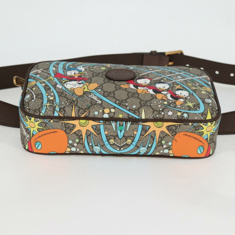 【日本直送】GUCCI GG Supreme Disney 聯名腰包 PVC 米色 602695 正品 138991SAM-4