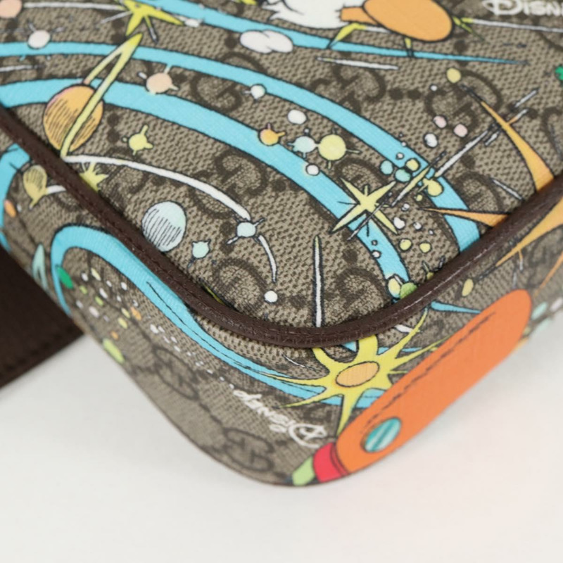【日本直送】GUCCI GG Supreme Disney 聯名腰包 PVC 米色 602695 正品 138991SAM-14