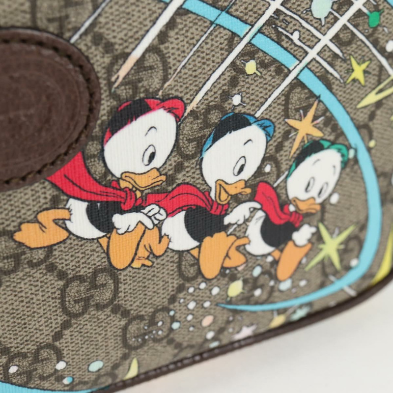 【日本直送】GUCCI GG Supreme Disney 聯名腰包 PVC 米色 602695 正品 138991SAM-18