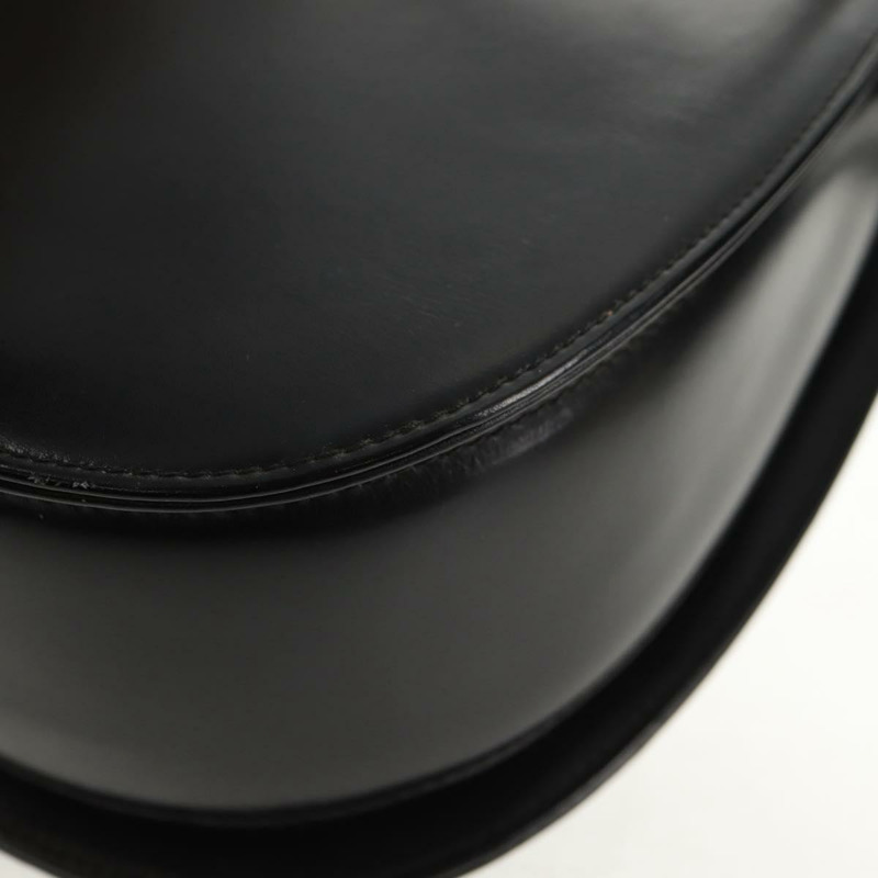 【日本直送】GUCCI 竹節手提包 皮革 兩用 黑色 金色 000 46 0063 正品 145923V-18