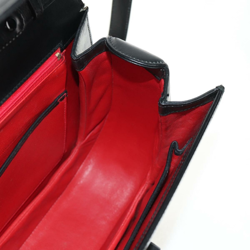 【日本直送】GUCCI 竹節手提包 皮革 兩用 黑色 金色 000 46 0063 正品 145923V-21