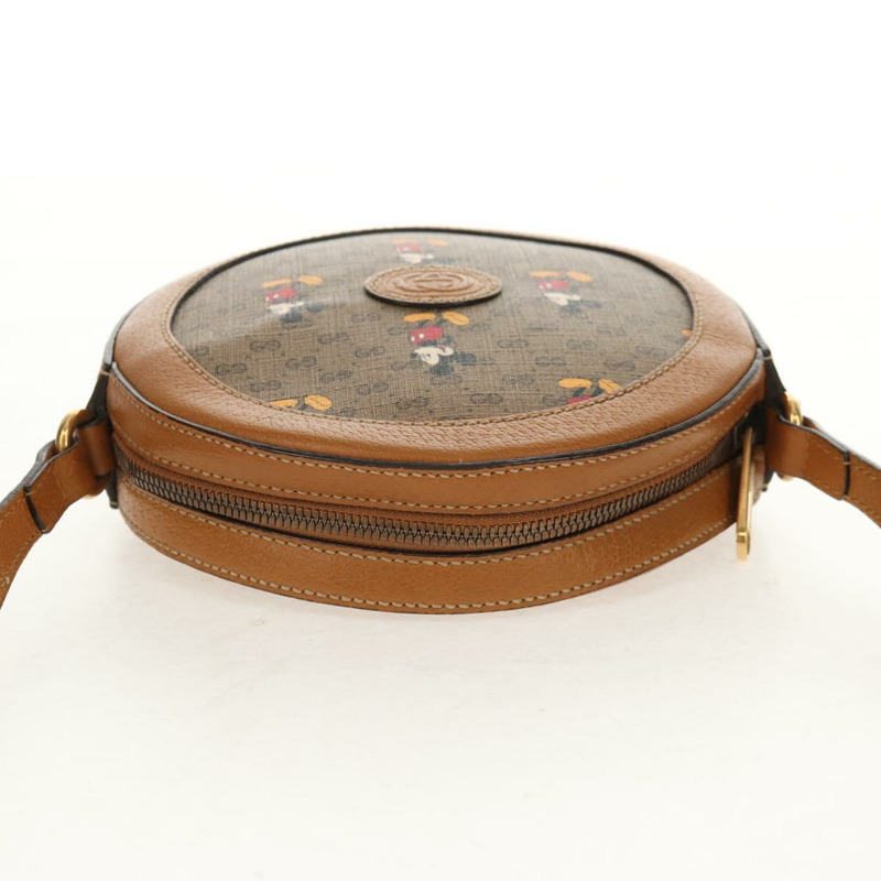 【日本直送】GUCCI Micro GG Supreme Disney 聯名手提包 PVC 米色 603938 正品 mr1612SAM-5