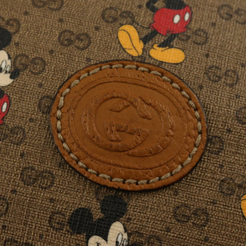 【日本直送】GUCCI Micro GG Supreme Disney 聯名手提包 PVC 米色 603938 正品 mr1612SAM-18