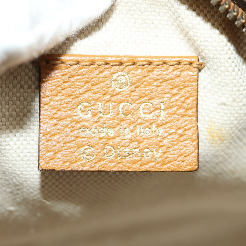 【日本直送】GUCCI Micro GG Supreme Disney 聯名手提包 PVC 米色 603938 正品 mr1612SAM-21