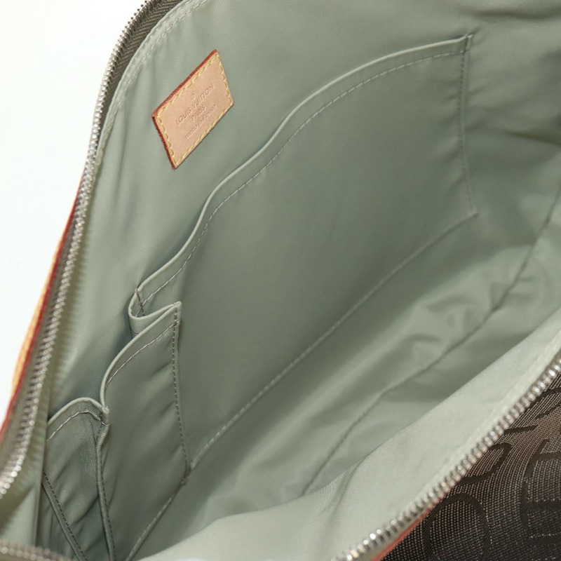 【日本直送】路易威登 Damier Geant Explorateur 單肩包 卡其色 M93615 LV 正品 ki6235V-22