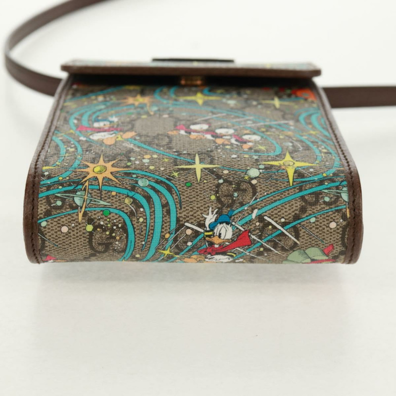 【日本直送】GUCCI GG Supreme 包包 PVC 迪士尼聯名款 米金色 647927 正品 159608SAM-4