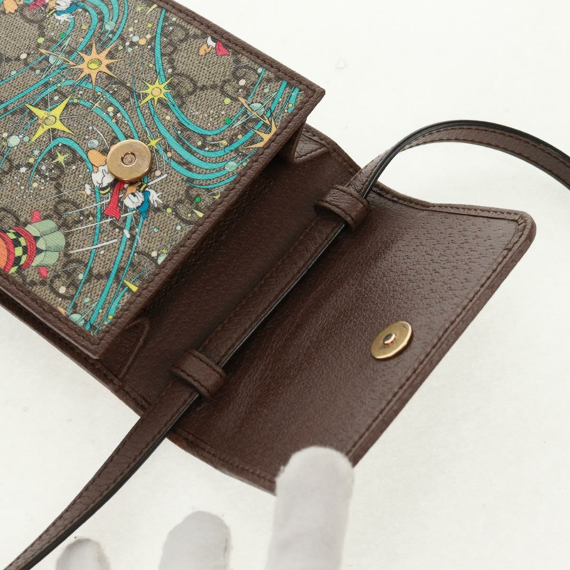 【日本直送】GUCCI GG Supreme 包包 PVC 迪士尼聯名款 米金色 647927 正品 159608SAM-8