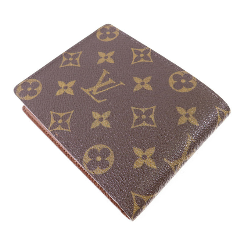 LOUIS VUITTON Monogram Bifold Wallet金扣錢包-3
