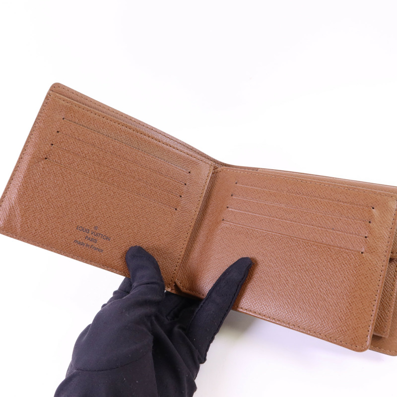 LOUIS VUITTON Monogram Bifold Wallet金扣錢包-5