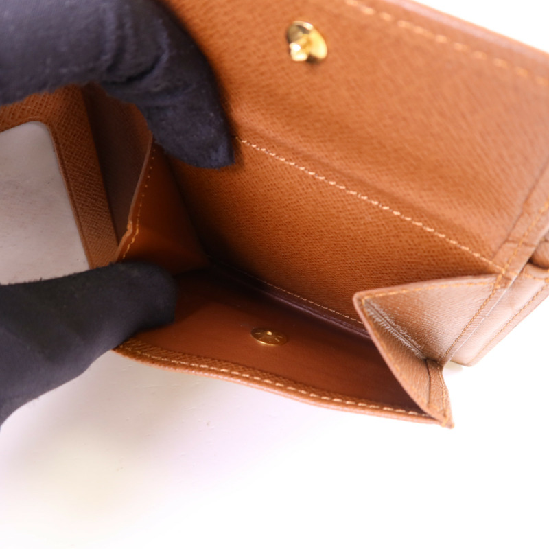 LOUIS VUITTON Monogram Bifold Wallet金扣錢包-7