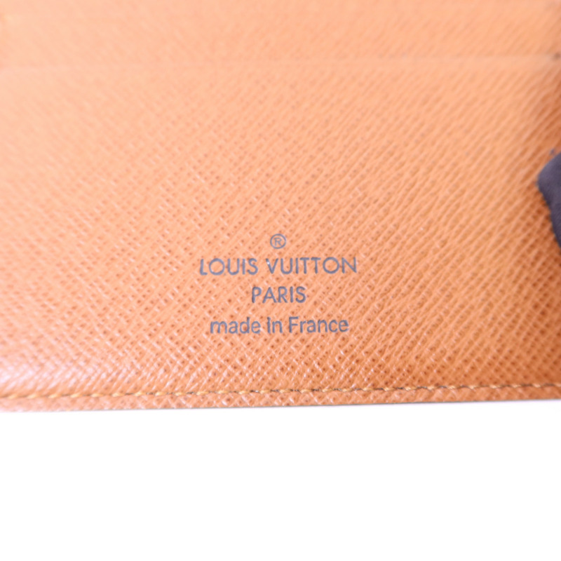 LOUIS VUITTON Monogram Bifold Wallet金扣錢包-8